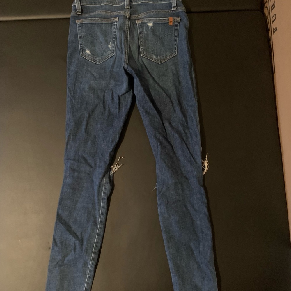 The Icon Ripped Ankle Skinny Jeans